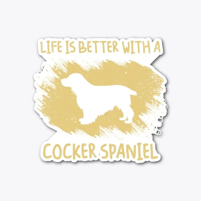 Limited Edition Cocker Spaniel Merch